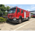 العلامة التجارية الجديدة HOWO T5G 330HP Water Fire Trucks